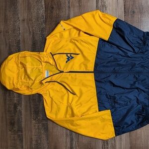 Columbia West Virginia Lightweight Wind Breaker Size Small